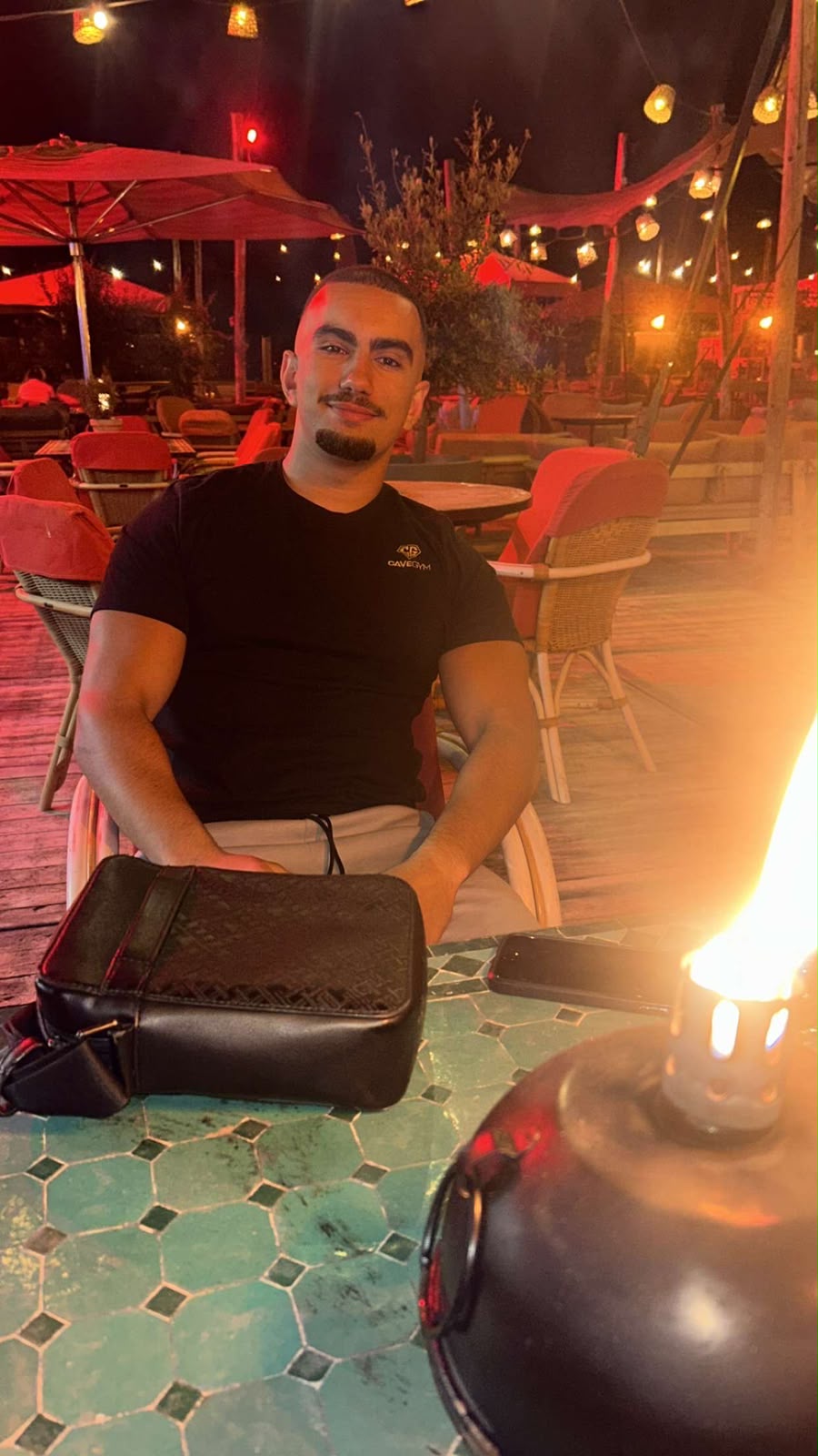 Hamza Moussane, oprichter van Muscle Imperium